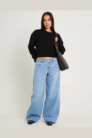 Wrangler Low Farrah Baggy Denim Jeans River