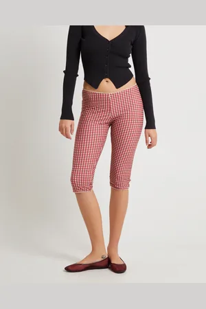 Jaded London Freda Gingham Swim Capri Trousers