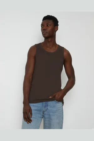 General Pants Rib Singlet in Umber