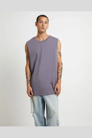 General Pants Muscle Tank in Pewter