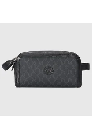 Toiletry case with Interlocking G