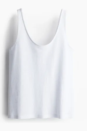 H&M Linen Blend Tank