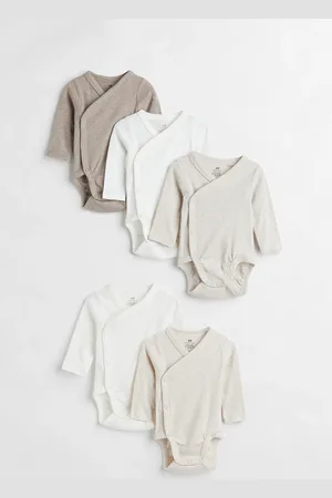 H&M 5-pack Wrap Bodysuits