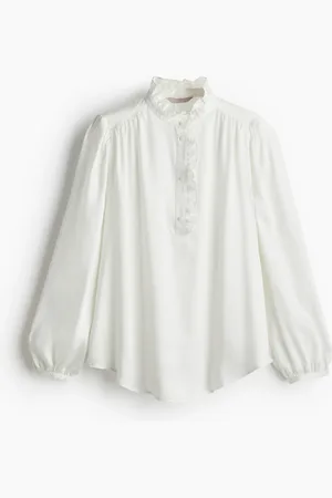 H&M Frill Trim Blouse