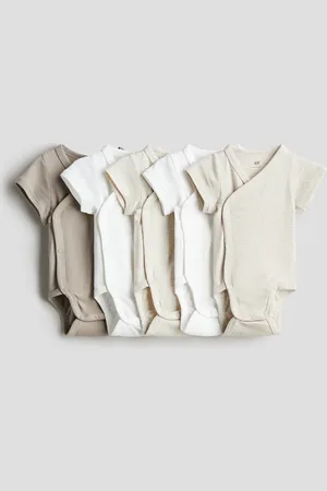 H&M 5-pack Cotton Bodysuits