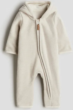 H&M Hooded Fleece Coverall