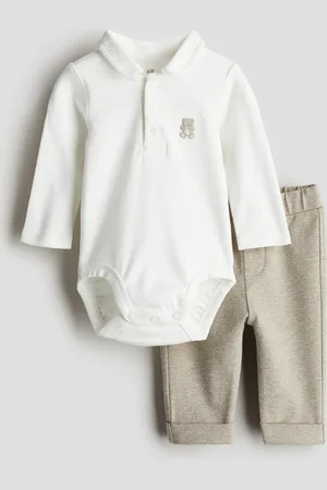H&M Bodysuit & Pants Set