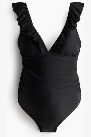 H&M MAMA Frill Trim Swimsuit