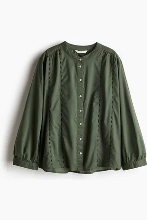 H&M Ladder Lace Detail Blouse