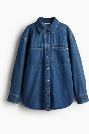 H&M Loose Denim Shirt