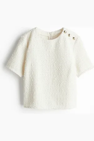 H&M Bouclé Blouse