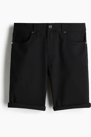 H&M Slim Fit Cotton Twill Shorts
