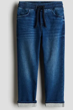 H&M Cotton Denim Joggers