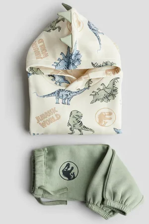 H&M 2-piece Print Sweat Set