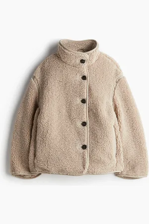 H&M Loose Fit Teddy Jacket