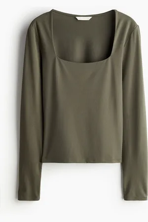 H&M Long Sleeve Jersey Top
