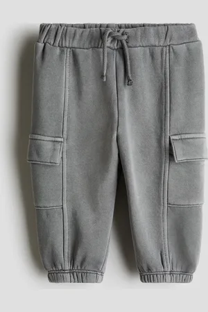 H&M Washed Look Cargo Track Pants
