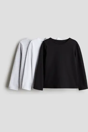 H&M 3-pack Long Sleeve Tops