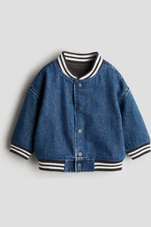 H&M Denim Baseball Jacket
