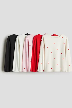 H&M 5-pack Jersey Tops