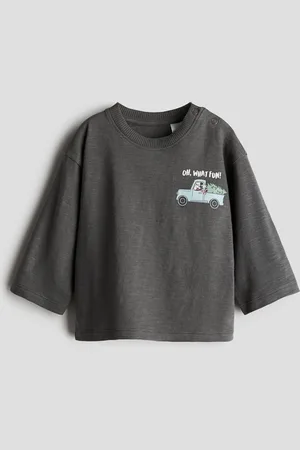 H&M Long Sleeve Print Design Top