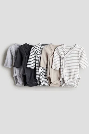 H&M 5-pack Wrap Bodysuits