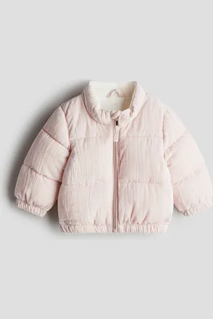H&M Corduroy Puffer Jacket