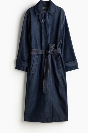 H&M Single Breasted Twill Trench Coat