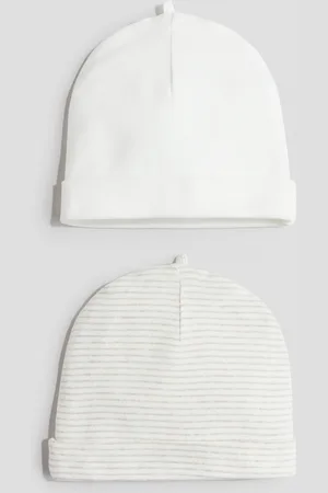 H&M 2-pack Cotton Beanies