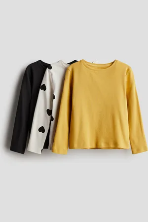 H&M 3-pack Long Sleeve Tops