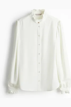 H&M Frill Trim Blouse
