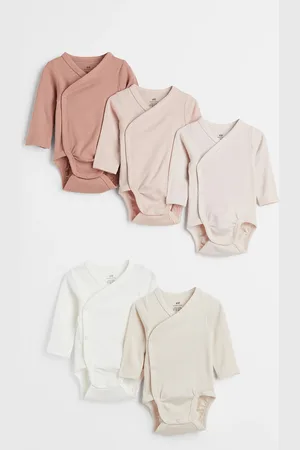 H&M 5-pack Wrap Bodysuits