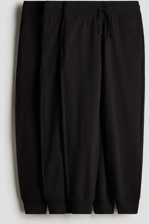 H&M 3-pack Cotton Jersey Track Pants