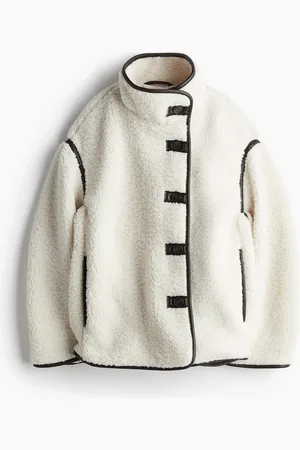 H&M Loose Fit Teddy Jacket