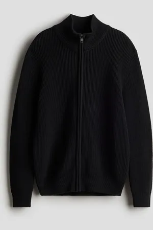 H&M Zip Up Cotton Cardigan