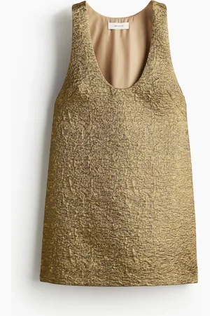 H&M Shimmering Jacquard Weave Dress