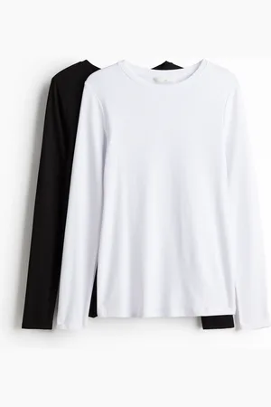 H&M MAMA 2-pack Cotton Jersey Tops