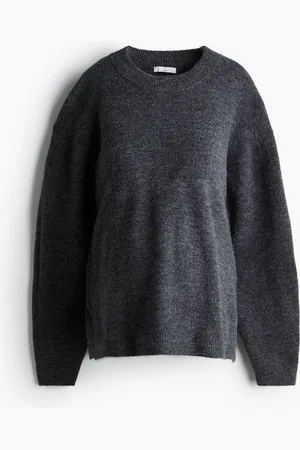 H&M MAMA Slit Hem Sweater