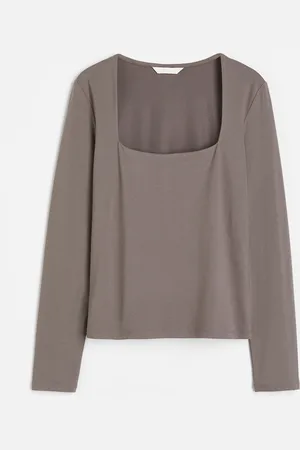 H&M Long Sleeve Jersey Top