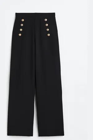 H&M Button Front Pants