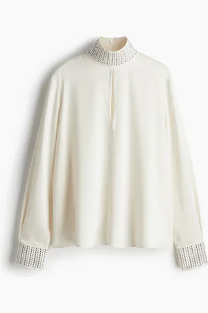 H&M Stud Detail Blouse