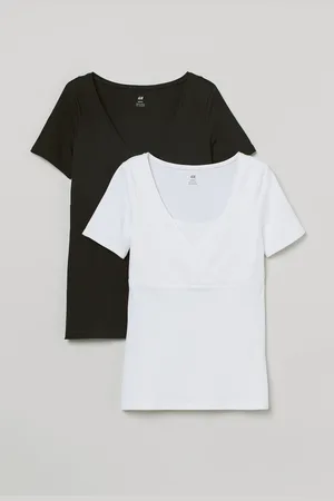 H&M MAMA 2-pack Nursing Tops