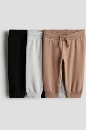 H&M 3-pack Cotton Track Pants