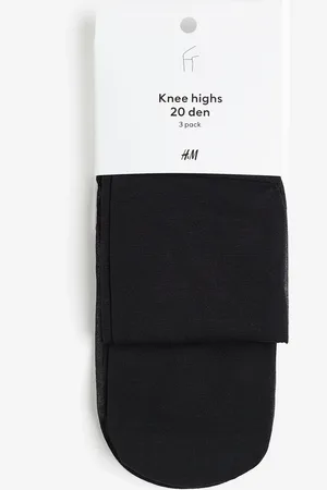 H&M 3-pack Knee Socks