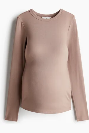 H&M MAMA Rib Jersey Top