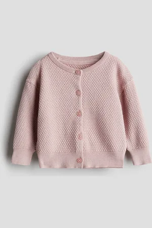 H&M Pattern Knit Cotton Cardigan