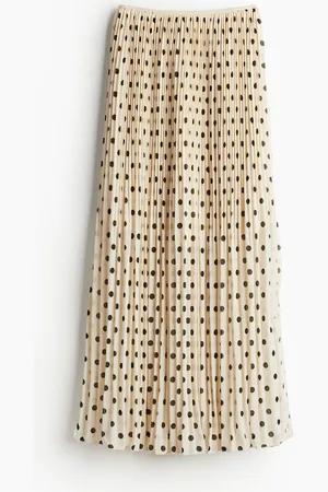 H&M Pleated Chiffon Skirt