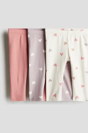 H&M 3-pack Cotton Leggings