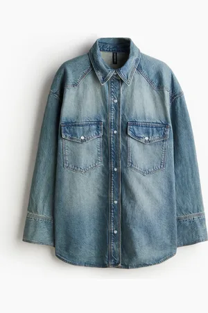 H&M Oversized Denim Shirt