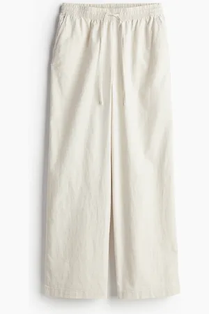H&M Linen Blend Pants